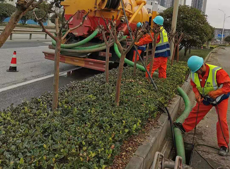 津南市政管道清淤